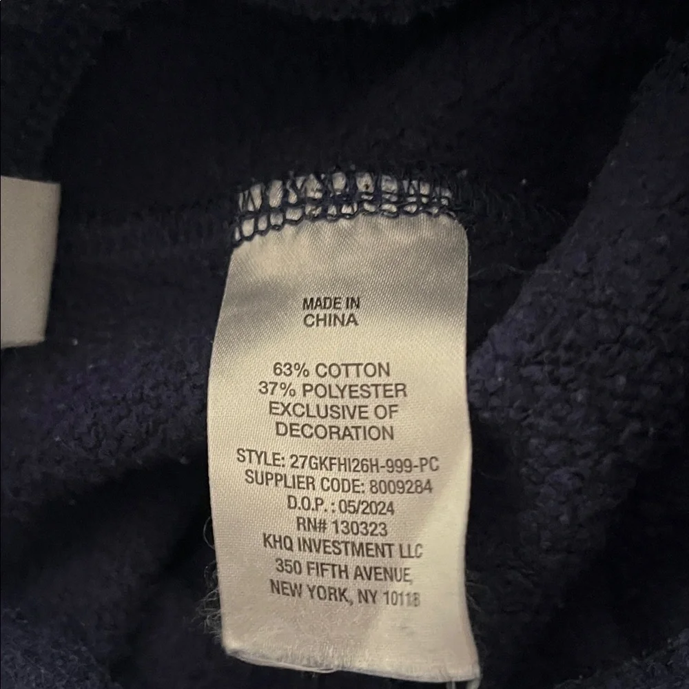 GAP Kids Navy Fleece Joggers Preloved